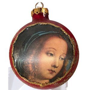 RARE VIRGIN MARY 1994 ORNAMENT JESUS RAUCH INDUSTRIES VINTAGE VICTORIA COLLECTIO